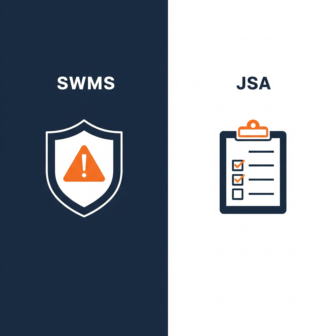 SWMS vs JSA: The Simple Difference (and Which One You Actually Need)