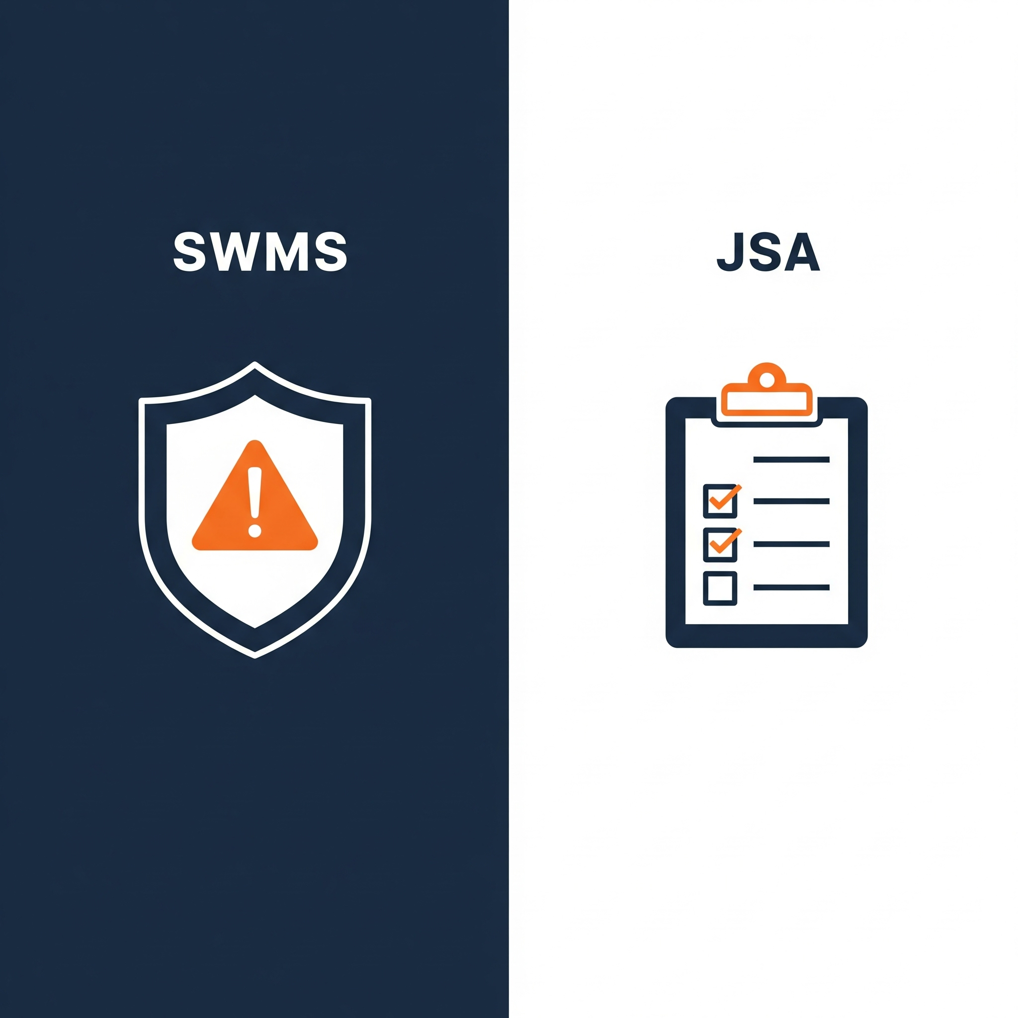 SWMS vs JSA: The Simple Difference (and Which One You Actually Need)